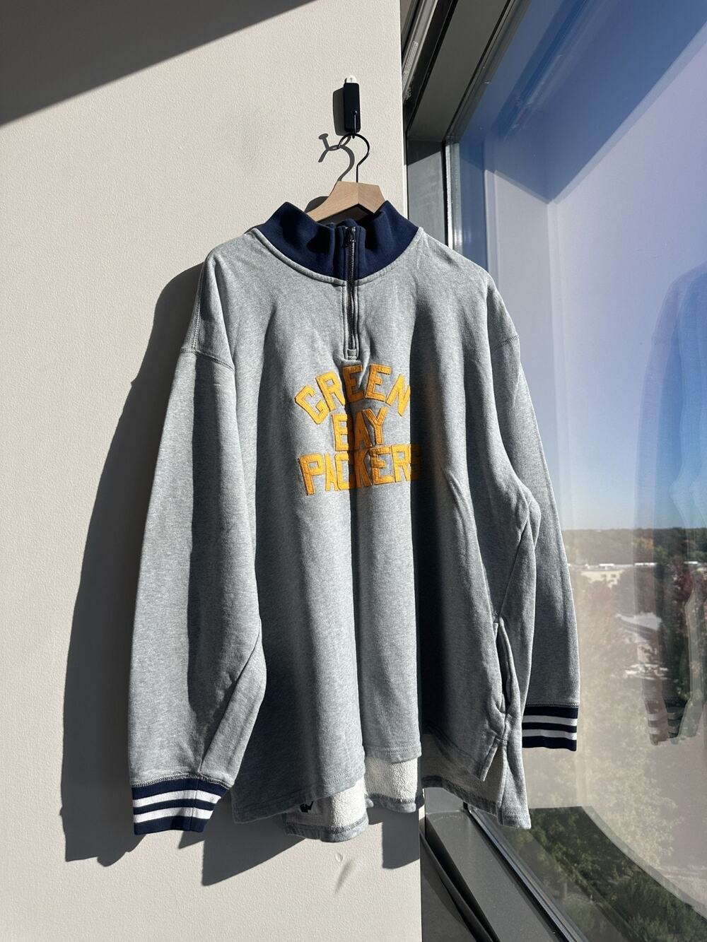 Mitchell & Ness Green Bay Packers Zip Jacket Men's Sz 4XL